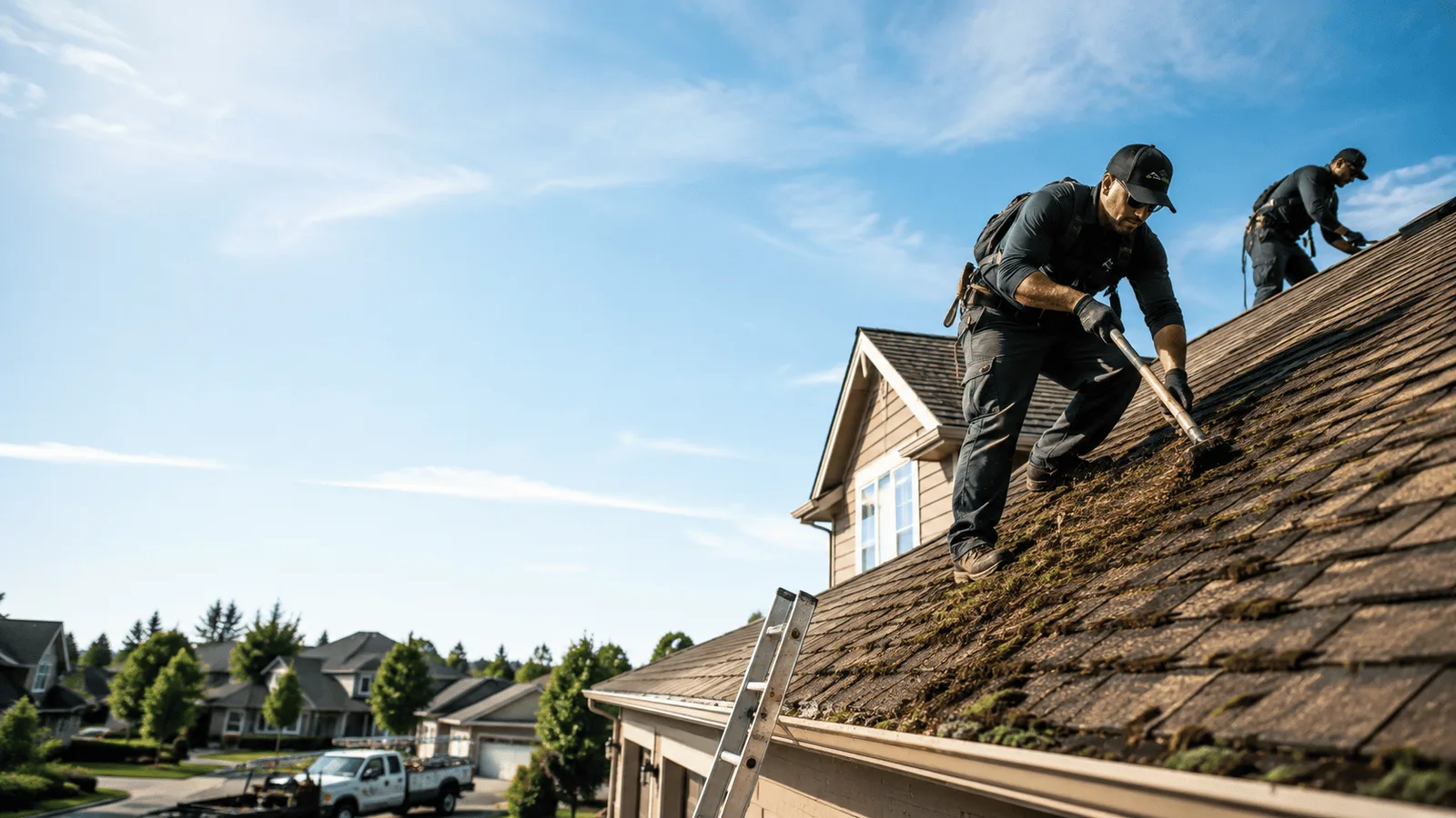 Roof Moss Removal in Bushnell, FL near me